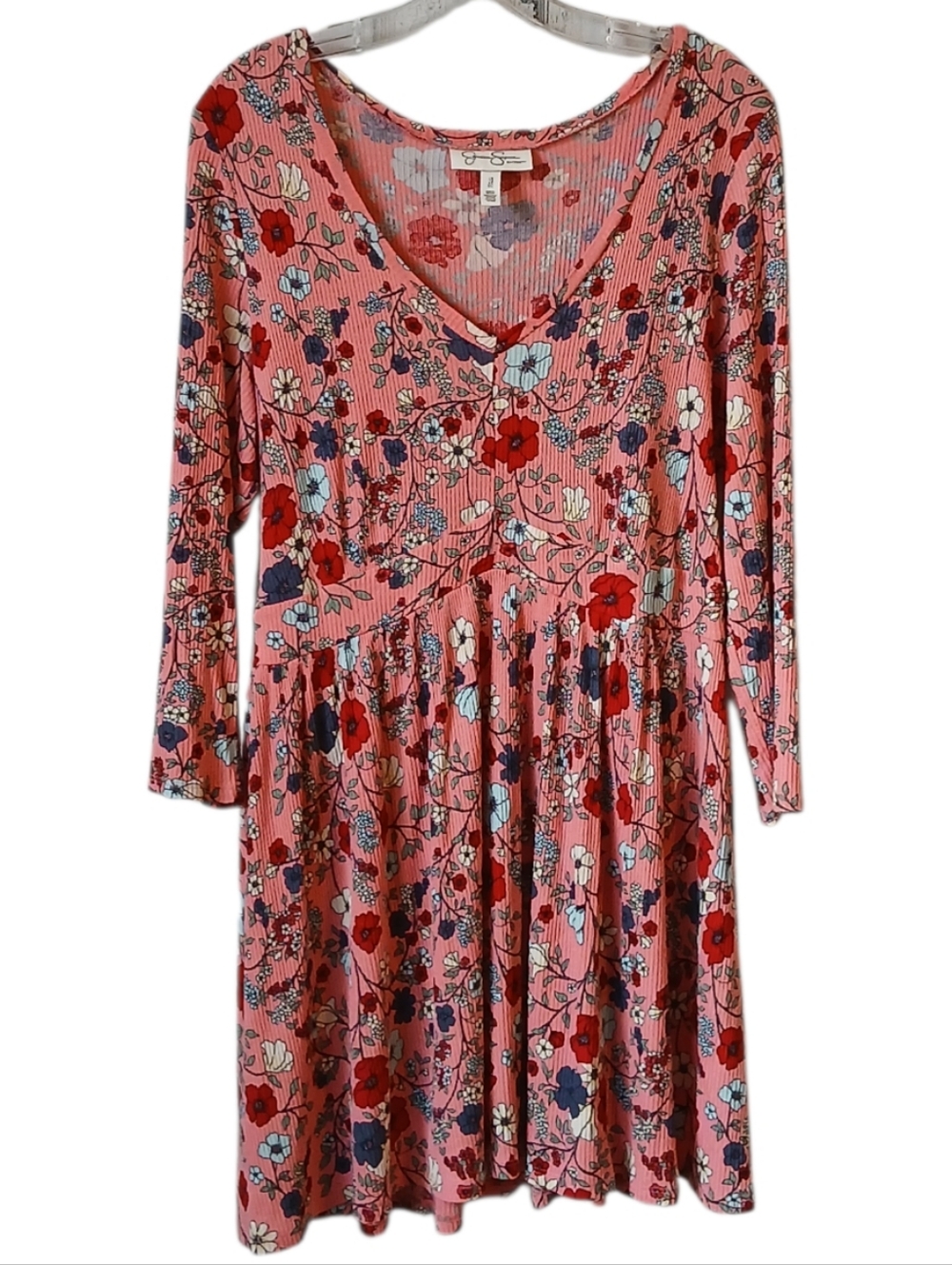 Jessica Simpson Pink Floral Maternity Dress Size 1X